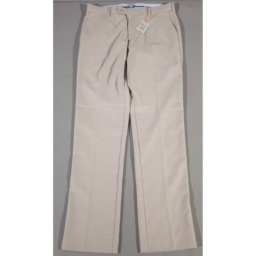 Peter Millar Crown Sport Pants Mens 35x34 Khaki Performance EB78FB NEW
